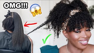 Ways To Grow Your Natural Hair Crochet Braids Cornrows Headband Wig Clip Insi'M Speechless!!