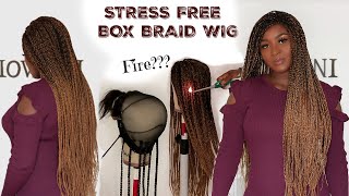 How To Do A Box Braid Wig | Ogc
