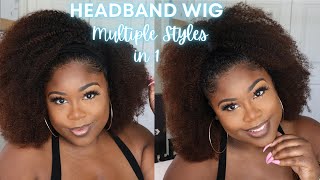 The Perfect Natural Ombre Headband Wig | Multiple Styles In 1 | Rpgshow