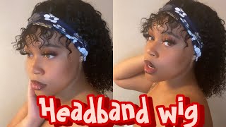 How To Make A Bang With A Headband Wig | Ft. Persephone Hair