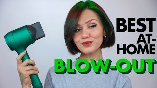 Best At-Home Blow-Out *Short Hair Edition* | Muttus Hairdryer