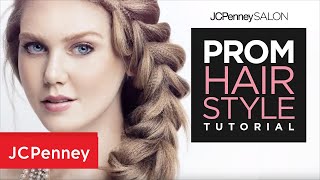 Side Braid Hairstyle Tutorial For Prom | Jcpenney Salon