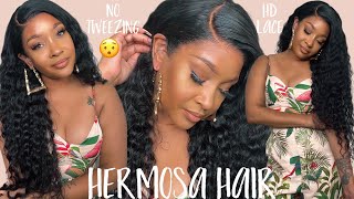 *Must Have* 26" Deep Wave Hd Curly Wig Install| Ft. Hermosa Hair