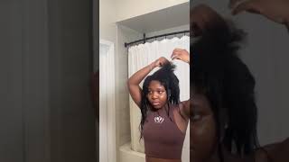 Tape Ins Hair Tutorial  She Did Great #Lavyhair #Shorts