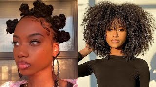 Aesthetically Pleasing Hairstyles Natural Hair Ideas #Naturalhairstyles