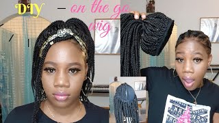How To Make A Headband Wig For Beginner| On The Go Wig| Must  Have Wig| Headband Wig| Crochet  Wig