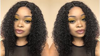 Watch Me Install This Curly Lace Closure Wig | Ft. Ms Lula Italy Curl