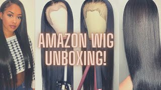 Amazon Wig Unboxing Pt 2! | 22 Inch 13X4 Straight