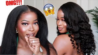 Omg!! This Is My Natural Hair Idc   New Realistic Egdes Hd Lace Wig | 4C Hair Ft Wow African