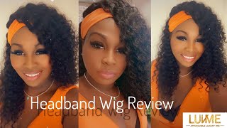 Unboxing | Deep Wave Headband Wig  | Beginner Friendly Wig  | Luvme Hair