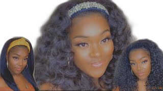 Headband Wig Ideas |No Lace No Glue | Outre | *Must Watch*