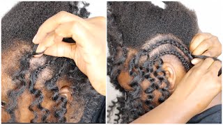 Diy Knotless Illusion Hairline! Looks So Natural From Scalp Using Wand Curly Crochet Hair