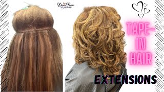  Basecolor And Tape-In Hair Extensions Transformation | Pagans Beauty