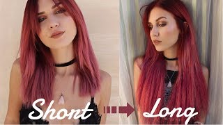 Short To Long Hair | Tape-In Extensions | Stella