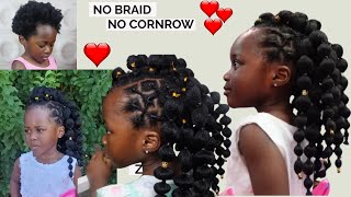 Cute Protective Hairstyle To Try If You Can'T Braid Or Cornrow