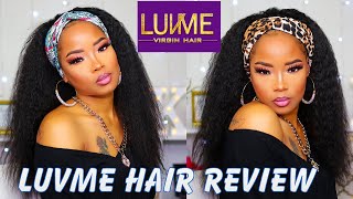 Kinky Straight Headband Wig Feat. Luvme Hair | Easy And Affordable
