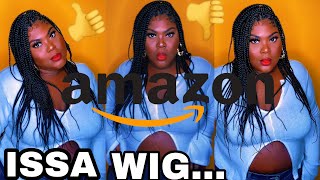 Triangle  Knotless Box Braid Wig  From Amazon