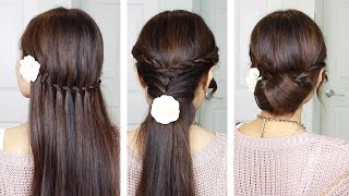 Quick & Easy Holiday Hairstyles With Twist Braids