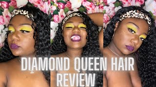 I'M In Love With This Deep Wave Headband Wig | Diamond Queen Hair | Daneeondabeattv