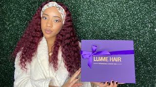 Luvme Hair Review| Trendy Affordable Deep Wave Headband Wig