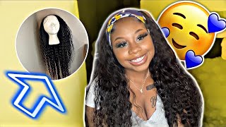 Ula Hair Deep Wave 30Inch Headband Wig Review !