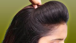Beautiful Puff With Bun Hairstyle Tutorial | Party/Wedding Hairstyles | Hairstyles For Girls