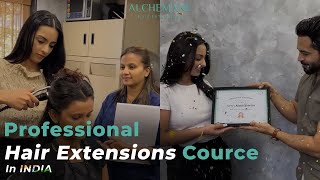 No1. Professional Hair Extensions Course In India | Hair Extensions Training