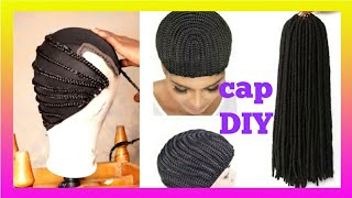 How To Make A Conrow/Braided Wig Cap {Chrochet Wig Cap},