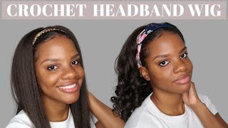 Headband Wig: Crochet Braids Edition!
