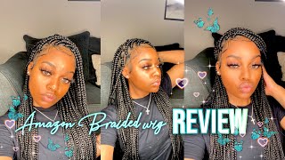 Must Have Natural Box Braid Wig Review | Ft Lexqui Hair Wigs