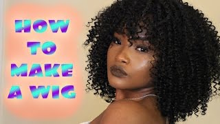 "Outre" Curly Quick Weave || 4A Kinky || Kemiixo