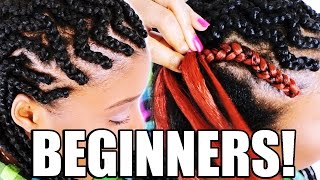 How To: Cornrow Braid Hair For Beginners! (Step By Step)