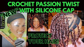 New Silicone Cap Crochet Method With Passion Twist For Alopecia, Thin, & Short Hair