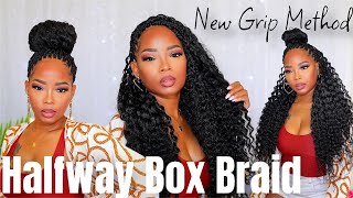 New And Easy Grip Method For Starting Box Braids | Beginners Friendly