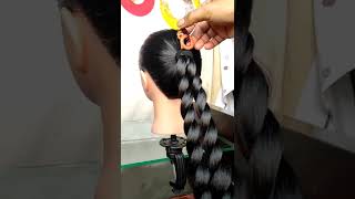 Simple Bun Hairstyle | Cute & Simple Hairstyle | Short Hair  | Hairstyle #Shorts #Youtubeshorts