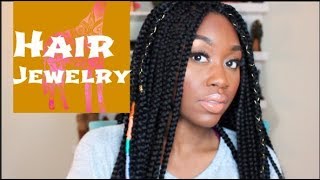 Diy:  Crochet Braid Accessories + Hair Jewelry | Shanese Danae