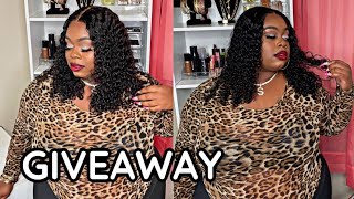 Super Gorgeous Water Wave Closure Wig|Giveaway|Bgm Girl Hair| Plus Size Barbie