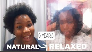 I Relaxed My Six Years Old Natural Hair|| Do I Regret It?||Why You Should Relax Your Natural Hair