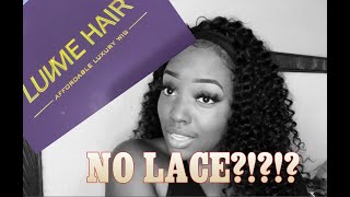 Luvme Hair Deep Wave Headband Wig Review | No Glue No Lace | 18 Inch | Lifeewithpink