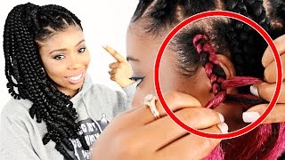 How To: Poetic Justice Braids For Beginners | Patra Braids Step By Step