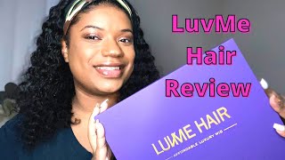 Luvme Hair Review | 16" Inch Deep Wave Headband Wig | Unboxing And Demo