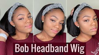 Get Into This Headband Wig!| My First Wig