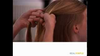 How To French Braid Hair | Real Simple