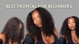 Short Curly Wig Install Straight Out Of The Box For Beginners 13X6 Frontal Ft My First Wig