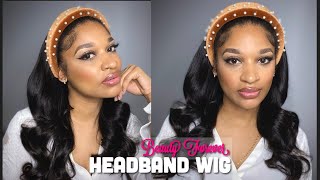 Straight Headband Wig Amazon (Beauty Forever)