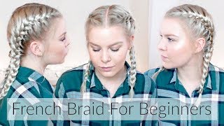 How To French Braid Your Own Hair Step By Step - Hair For Beginners | Everydayhairinspiration
