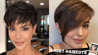 10 Hot Short Haircut Transformations - Bobs, Pixie Haircuts & More