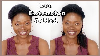 How To Add Extensions To Your Short Microlocs | Loc Journey | Starterlocs
