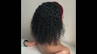 14 Inch Curly Headband Wig
