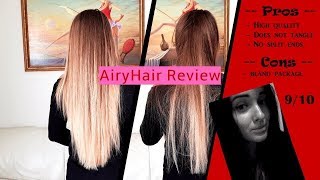 Honest Airyhair Tape-In Extensions Review